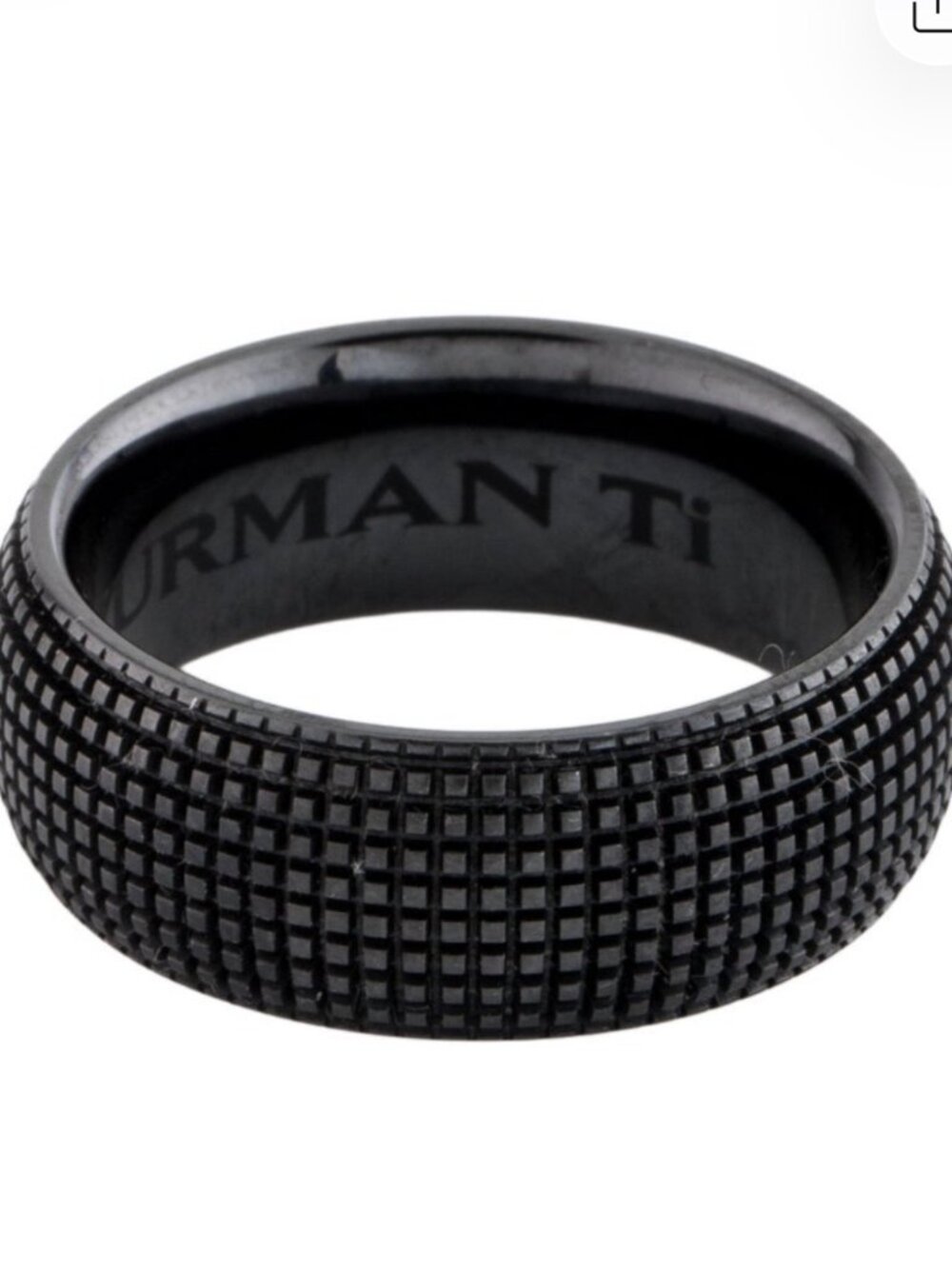 DAVID YURMAN TITANIUM RING - Picture 2 of 10